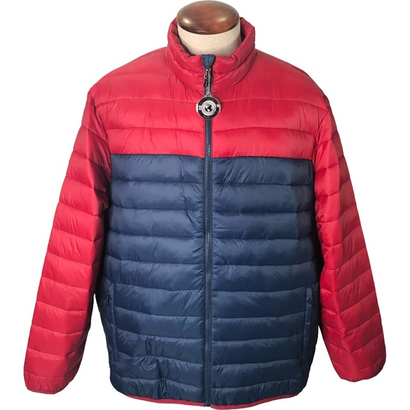 Swiss Tech Other - Swiss Tech Men's Packable Lightweight Puffer Jacket NWT Red Blue